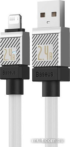 Кабель Baseus CoolPlay Series USB Type-A - Lightning (1 м, белый)