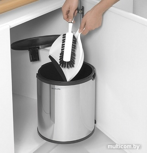 Brabantia Built in Bin 15 л (стальной полированный)