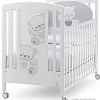Классическая детская кроватка Italbaby Baby Jolie 070.0110 (белый/серый)