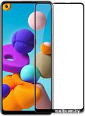 Защитное стекло Case 111D для Galaxy A21s (черный глянец)