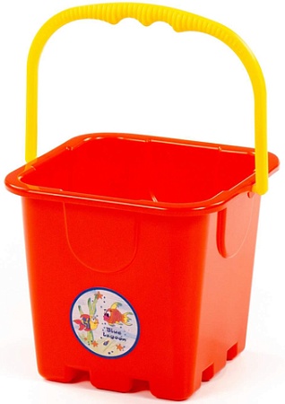 Ведерко для игры в песочнице Полесье Ведро-крепость 35448