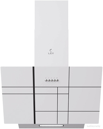 Кухонная вытяжка LEX Moza 600 R1 (белый)