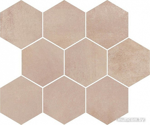 Керамическая плитка Opoczno Arlequini Mosaic Hexagon 337x280 ND032-009