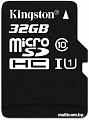 Карта памяти Kingston microSDHC (Class 10) U1 32GB [SDCIT/32GBSP]