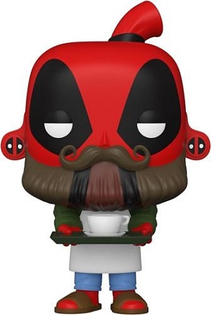 Фигурка Funko POP! Bobble Marvel Deadpool 30th Coffee Barista 54653