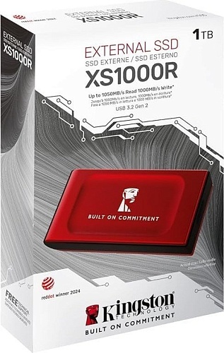 Внешний накопитель Kingston XS1000 1TB SXS1000R/1000GA