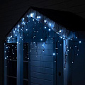 Бахрома Luazon 3x0.6 м 160 LED 3584194 (черный ПВХ провод, белый)