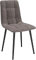 Стул Олмеко Белла П00328587 (велюр тенерифе стоун/черный)