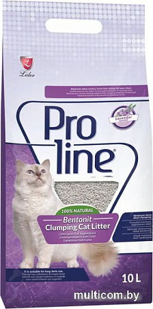 Наполнитель для туалета Proline Lavender с ароматом лаванды 10 л