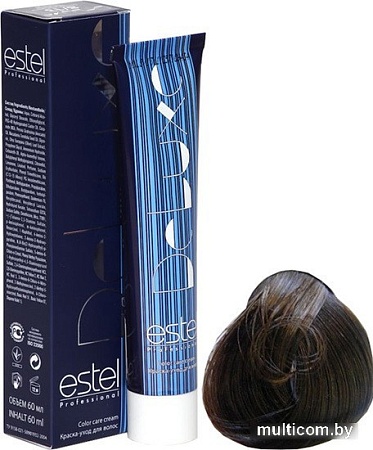 Estel Professional De Luxe 5/7 светлый шатен коричневый