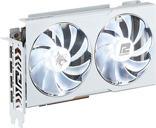 Видеокарта PowerColor Hellhound Spectral White AMD Radeon RX 6650 XT 8GB GDDR6 AXRX 6650XT 8GBD6-3DHLV2/OC