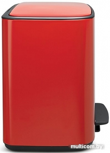 Brabantia Bo Pedal Bin 36 л (красный)