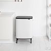 Brabantia Bo Touch Bin Hi 60 л (белый)