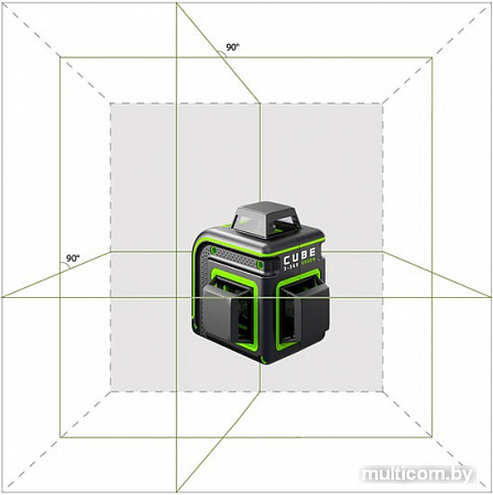 Лазерный нивелир ADA Instruments Cube 3-360 Green Home Edition А00566