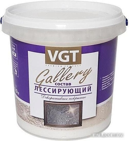 Пропитка VGT Gallery Лессирующий Муар 0.9 кг (жемчуг)