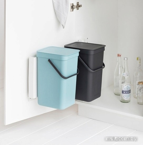 Brabantia Sort & Go 2 x 12 л (мятный/серый)