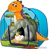 Игровая палатка Nino Большой динозавр