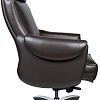 Офисное кресло Norden Ritz A 2108 brown leather (кожа коричневый/алюминиевая крестовина)