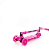 Двухколесный детский самокат Полесье Со складной ручкой 0072C-V1(М) (малиновый)