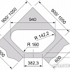 Кухонная мойка Franke Antea AZG 661-E (ваниль)