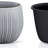 Кашпо Prosperplast Flower Pot DKB290-422U (серый)