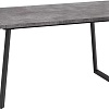 Кухонный стол Мамадома Loft-140 раздвижной 140-180х85 (дымчатая керамика/черный)