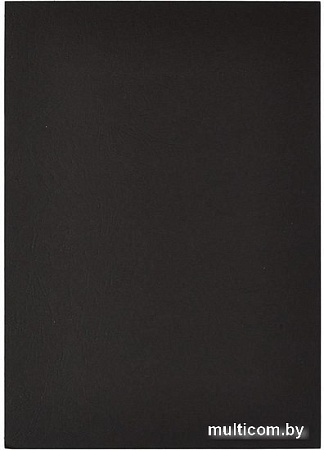 Картонная обложка для переплета ProMega Office А4 230 мкм 254598 (100 шт, кожа, черный)
