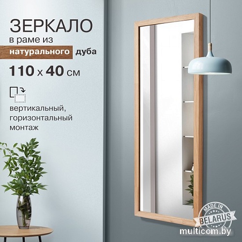 Зеркало Алмаз-Люкс М-432 110x40