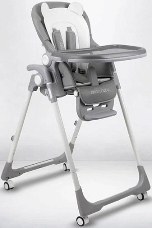 Высокий стульчик Amarobaby Allure AB23-23ALL/11 (серый)