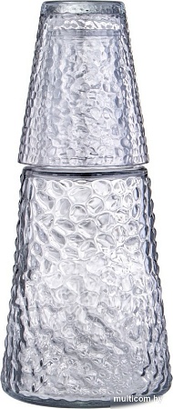 Набор стаканов для воды и напитков Agness 889-167 (с крышкой-стаканом)