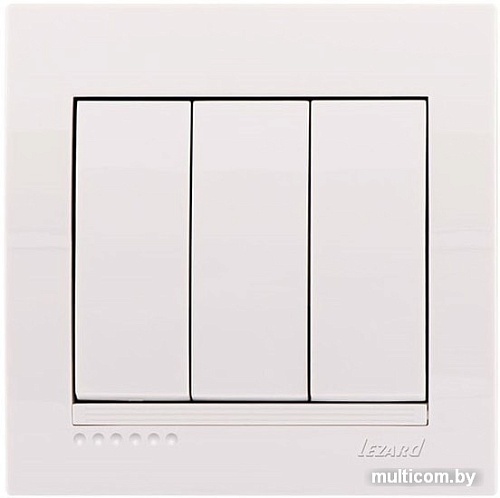 Выключатель Lezard Deriy 702-0202-109 (белый)