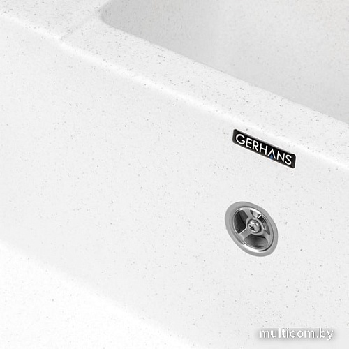 Кухонная мойка Gerhans C01 (белый)