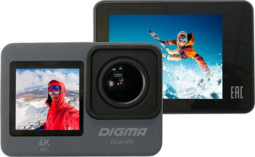 Экшен-камера Digma DiCam 870