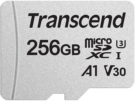 Карта памяти Transcend 300S 256GB (с адаптером)