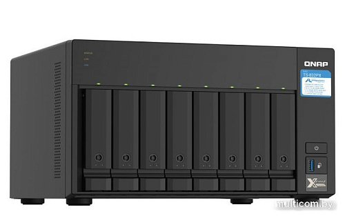Сетевой накопитель QNAP TS-832PX-4G