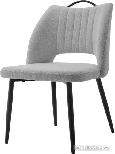 Стул M-City Janety 624M05382 (UF998-14 светло-серый/черный)