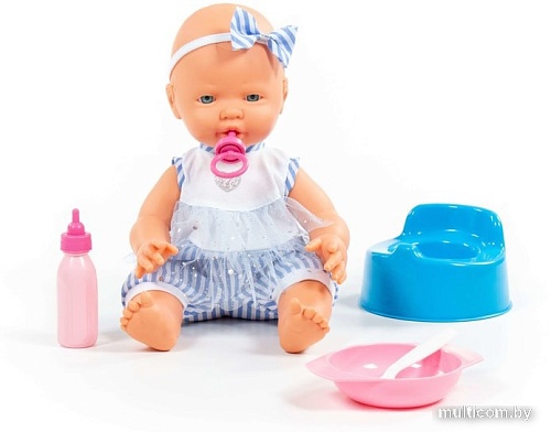 Пупс Полесье Веселый с соской и аксессуарами 78384