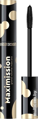 Тушь для ресниц Belor Design Maximission суперобъемная 11.4 г