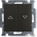 Выключатель ABB Basic 55 1413-0-1098 (шато-черный)