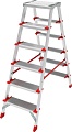 Лестница-стремянка Новая высота NV 3127 (2x6 ступеней)
