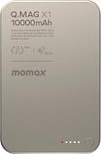 Внешний аккумулятор Momax Q.Mag X1 Magnetic IP117A 10000mAh (титановый)