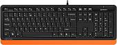 Клавиатура A4Tech Fstyler FK10 (черный/оранжевый)