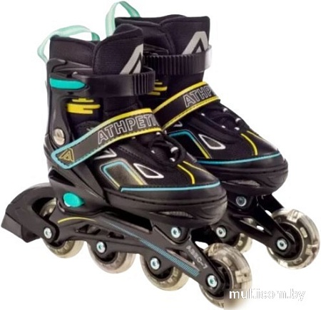 Роликовые коньки Favorit 8812-S-BK (р. 30-33)