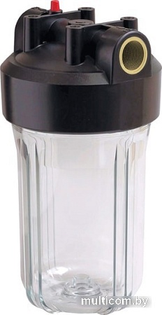 Корпус Гейзер 10BB (прозрачный, с латунными вставками)