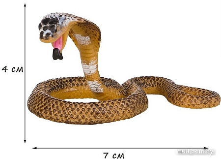 Фигурка Masai Mara Мир диких животных. Змея Кобра MM218-160