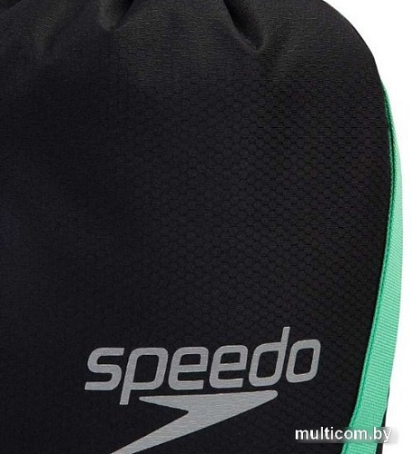 Мешок для обуви Speedo Pool Bag D712 (черный/зеленый)