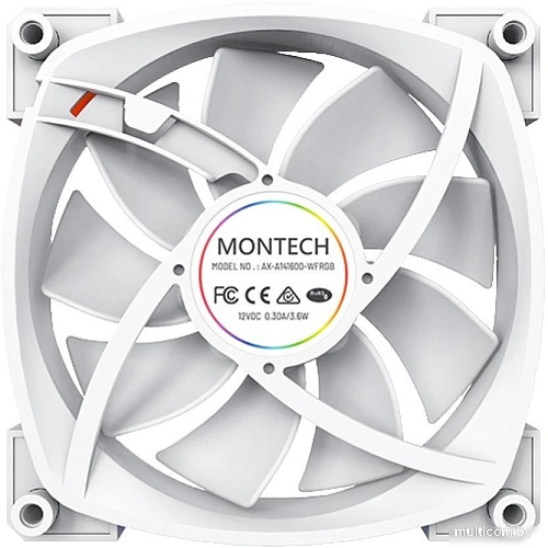 Вентилятор для корпуса Montech AX140 PWM (белый)