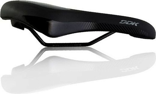 Седло DDK Trekking D153MF (черный/серый/синий)