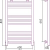 Полотенцесушитель Сунержа Модус 800x400 31-0250-8040