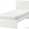 Кровать Ikea Мальм 200x90 (белый, Лонсет) 392.109.93